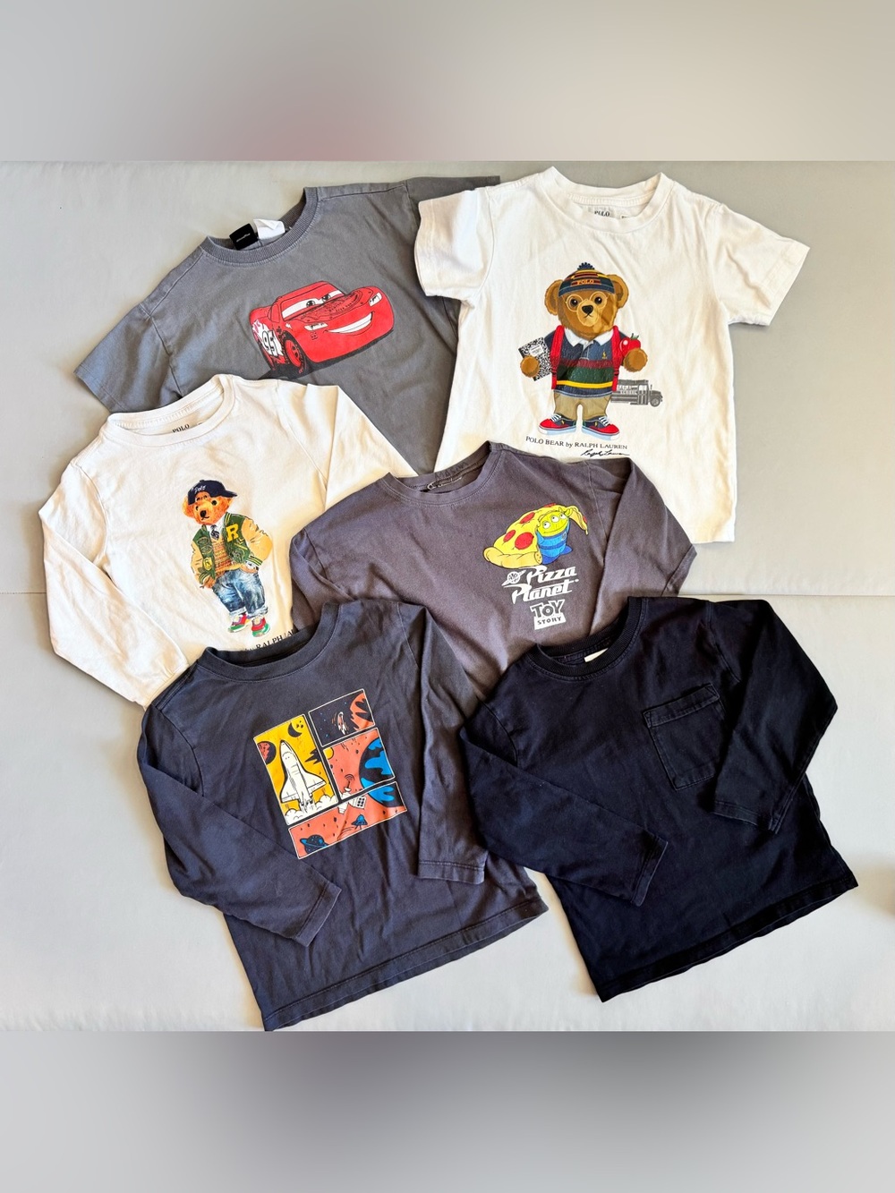 Toddler Boy 6pc Shirt Bundle (4T)